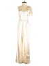 Lulus 100% Polyester Metallic Gold Jumpsuit Size XS - photo 1