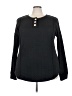 7th Ray Black Long Sleeve Blouse Size 3X - photo 1