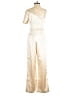 Lulus 100% Polyester Metallic Gold Jumpsuit Size XS - photo 2