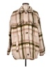 American Eagle Outfitters Plaid Tan Coat Size M - photo 1