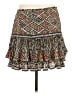 AZ3 inc. 100% Polyester Print Brown Casual Skirt Size M (estimated) - photo 2