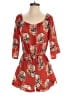 Assorted Brands Red Romper Size XS - photo 1