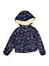 Tahari 100% Polyester Floral Blue Snow Jacket Size 3T - photo 1
