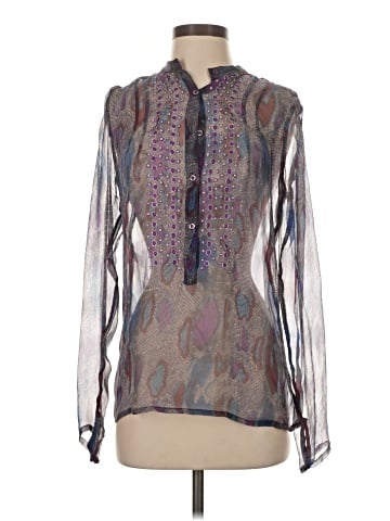 Antik Batik Long Sleeve Blouse (view 1)