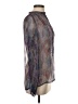 Antik Batik Purple Long Sleeve Blouse Size S - photo 4