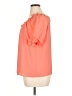 CeCe 100% Polyester Orange Short Sleeve Blouse Size XL - photo 5