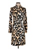 Tyler Boe Animal Print Brown Casual Dress Size XS - photo 1