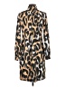 Tyler Boe Animal Print Brown Casual Dress Size XS - photo 2