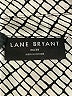 Lane Bryant 100% Polyester Houndstooth Silver 3/4 Sleeve Blouse Size 26 waist - photo 7