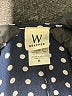 Wrapper Polka Dots Blue Casual Dress Size M - photo 7