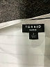 Torrid Stripes Ivory 3/4 Sleeve Blouse Size 2X Plus (2) - photo 7