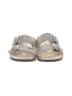 Cynthia Rowley Gray Gold Sandals Size 6 - photo 2