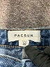 PacSun 100% Cotton Blue Denim Skirt Size 28 waist - photo 4