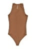 Parade Solid Brown Bodysuit Size S - photo 2