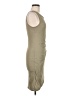 Leith Solid Tan Casual Dress Size M - photo 4