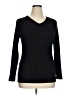 Unbranded 100% Polyester Black Pullover Sweater Size XL - photo 1
