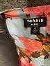 Torrid 100% Polyester Floral Blue Short Sleeve Blouse Size 2X Plus (2) - photo 7