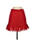 Its All Wild 100% Polyester Solid Red Formal Skirt Size S - photo 1
