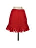 Its All Wild 100% Polyester Solid Red Formal Skirt Size S - photo 2