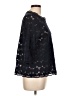 Collection 100% Cotton Black 3/4 Sleeve Blouse Size L - photo 4