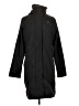 Nike 100% Polyester Black Raincoat Size P (petite) - photo 1