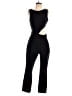 Misha Collection Solid Black Jumpsuit Size 6 - photo 1