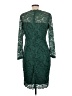 MSLG 100% Polyester Green Cocktail Dress Size L - photo 2