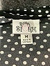 Sweet Storm Polka Dots Black Cocktail Dress Size M - photo 7