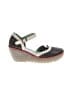 FLY London Gray Black Wedges Size EU 38 - photo 1