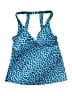 Jantzen Animal Print Blue Swimsuit Top Size L (estimated) - photo 1