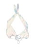 Frankies Bikinis Tie-dye White Swimsuit Top Size M - photo 2