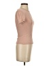 BCBG Tan Short Sleeve Turtleneck Size S - photo 4