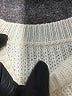 Unbranded 100% Acrylic Ivory Sweater Vest Size S - photo 7