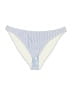 Topshop Graphic Blue White Swimsuit Bottoms Size 12 - photo 1