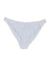 Topshop Graphic Blue White Swimsuit Bottoms Size 12 - photo 2
