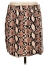 Mi ami Animal Print Brown Casual Skirt Size S - photo 2