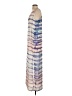 Forever 21 100% Polyester Tie-dye Blue Casual Dress Size S - photo 5