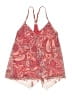 Beach House Paisley Red Swimsuit Top Size 8 - photo 1