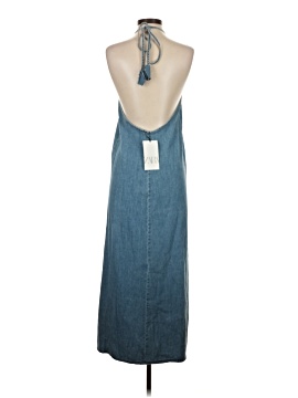 white christmas dresses ZARA. Halterneck denim midi dress. TM – Hibuy market