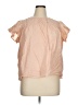 Ella Moss Pink Short Sleeve Blouse Size XL - photo 1
