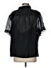 J.Crew Black Short Sleeve Blouse Size 24 waist - photo 2