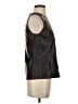 Ann Taylor 100% Polyester Black Sleeveless Blouse Size XS - photo 4