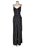 premier amour 100% Polyester Stripes Black Jumpsuit Size S (estimated) - photo 1