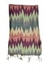 Echo Chevron-herringbone Gray Green Scarf One size - photo 2