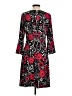 Tommy Hilfiger Paisley Red Cocktail Dress Size 4 - photo 2