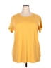Torrid Yellow Short Sleeve T-Shirt Size 2X Plus (2) - photo 1