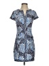 BCBGMAXAZRIA Paisley Blue Casual Dress Size XXS - photo 1
