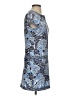 BCBGMAXAZRIA Paisley Blue Casual Dress Size XXS - photo 4