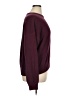 Eddie Bauer 100% Cotton Solid Burgundy Pullover Sweater Size XL - photo 4