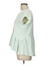Elegantees Green Short Sleeve Blouse Size L - photo 5